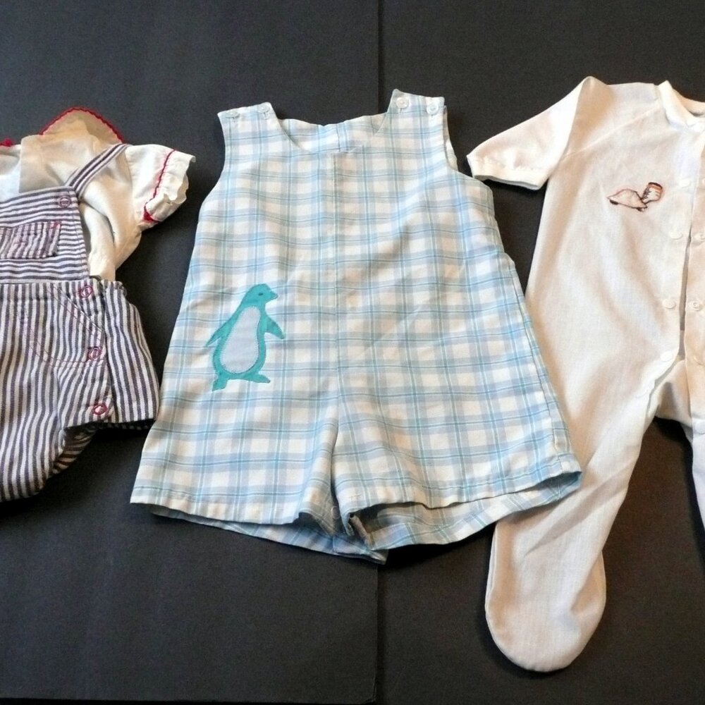 vintage baby/toddler clothes  small  3 pieces